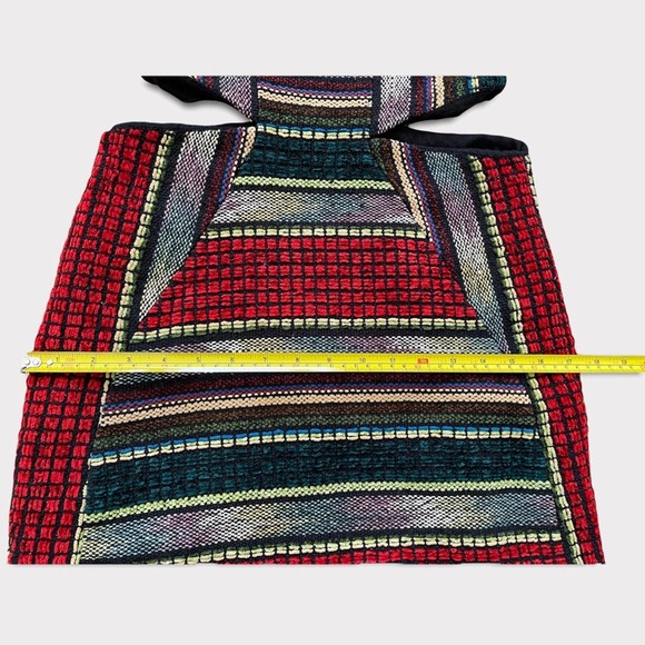 Brazilian Multi Color Sleeveless Dress with side cut outs Size M - Picture 10 of 14